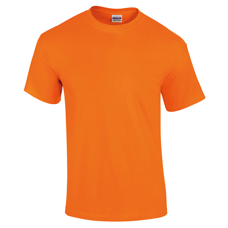 GD002 Ultra Cotton Safety Orange T-Shirt - Maple, Workwear and Leisure ...