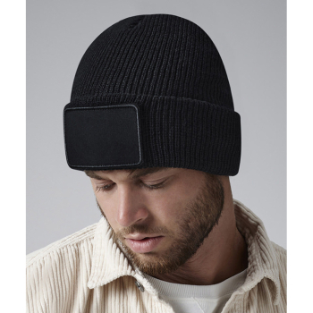 Beechfield Removable Patch Thinsulate Beanie
