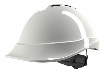 V-Gard 200 Vented Fas-Trac 3 White Safety Helmet V-Gard 200 Vented Fas-Trac 3 White Safety Helmet