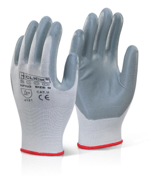 Nitrile Foam Nylon Gloves