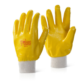 Nitrile Knit Wrist F/C Lightweight Gloves