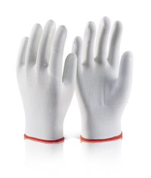 Polyester Knitted White Liner Gloves Polyester Knitted White Liner Gloves