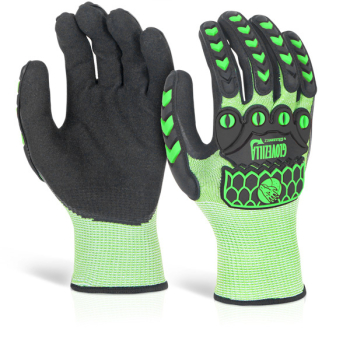 Glovezilla Sandy Nitrile Coated Gloves