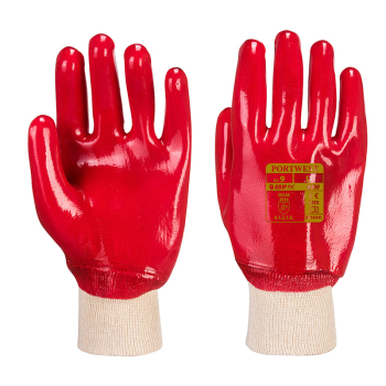 Portwest PVC Knitwrist Gloves Portwest PVC Knitwrist Gloves
