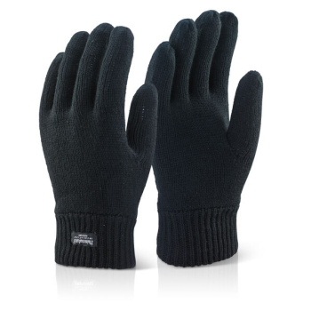 Ladies Thinsulate Black Gloves