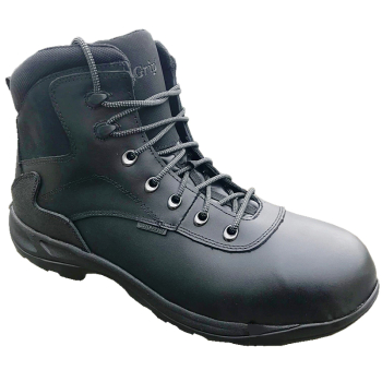 Engineer Black Safety Boots