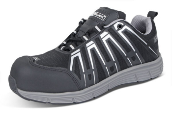 Click S3 Non-Metallic Black/Grey Safety Trainers