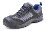 Click D/D Black/Blue Trainer Safety Shoes Click D/D Black/Blue Trainer Safety Shoes
