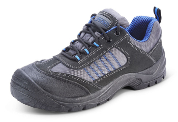Click D/D Black/Blue Trainer Safety Shoes Click D/D Black/Blue Trainer Safety Shoes