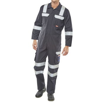 ARC Flash Navy Blue Coverall