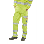ARC Flash Hi-Viz Saturn Yellow Trousers