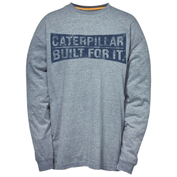 Caterpillar Curved Banned Long Sleeve Tee