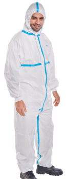 Click Disposable Microporous 4/5/6 Coverall