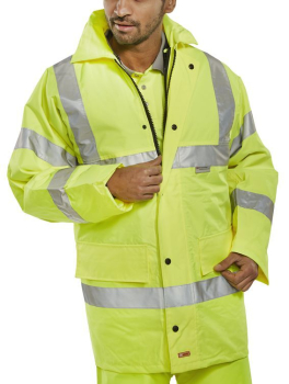 B-Seen 4 in 1 Hi-Vis Jacket & Bodywarmer B-Seen 4 in 1 Hi-Vis Jacket & Bodywarmer