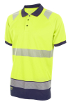 B-Seen Two Tone S/S Hi-Vis Polo Shirt B-Seen Two Tone S/S Hi-Vis Polo Shirt