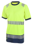 B-Seen Two Tone S/S Hi-Vis T-Shirt