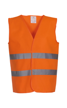 Yoko Hi-Vis 2-Band Waistcoat Yoko Hi-Vis 2-Band Waistcoat