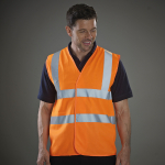 Yoko Flame Retardant Hi-Vis Sleeveless Waistcoat Yoko Flame Retardant Hi-Vis Sleeveless Waistcoat