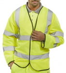 B-Seen Hi-Vis Long Sleeved Jerkin