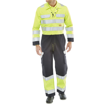 ARC Flash Saturn Yellow / Navy Coverall