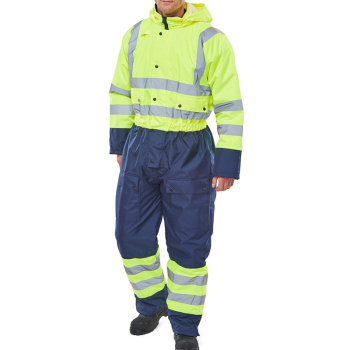 Click Two Tone Hi-Vis Waterproof Coverall