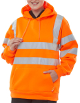 B-Seen Pull on Hi-Vis Hoodie B-Seen Pull on Hi-Vis Hoodie