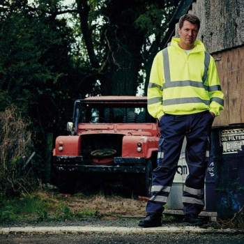 Yoko Quarter Zipped Hi-Vis Sweatshirt Yoko Quarter Zipped Hi-Vis Sweatshirt