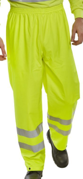 B-Seen PU Hi-Vis Overtrousers B-Seen PU Hi-Vis Overtrousers