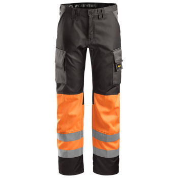 Snickers Hi-Vis Trousers Class 1