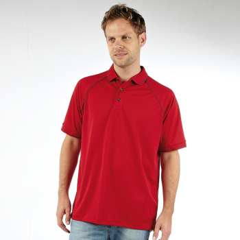 Ranks Deluxe Piped Wicking Polo Shirt Ranks Deluxe Piped Wicking Polo Shirt
