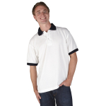 Ranks Deluxe Contrast Polycotton Polo Shirt Ranks Deluxe Contrast Polycotton Polo Shirt