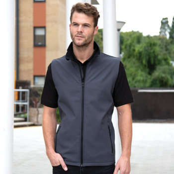 Result Core Printable Soft Shell Bodywarmer Result Core Printable Soft Shell Bodywarmer
