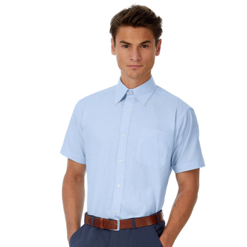 B&C Oxford Short Sleeve Shirt B&C Oxford Short Sleeve Shirt