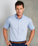 Kustom Kit Premium Tailored Oxford Short Sleeve Shirt