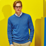 Asquith & Fox Men's Cotton Blend V-Neck Sweater Asquith & Fox Men's Cotton Blend V-Neck Sweater