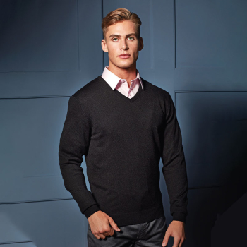 Premier Essential Acrylic V-Neck Sweater Premier Essential Acrylic V-Neck Sweater