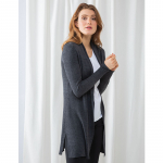Henbury Women's Longline Open Cardigan