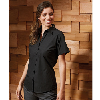 Premier Supreme Poplin Short Sleeve Blouse Premier Supreme Poplin Short Sleeve Blouse