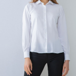 Henbury Wicking Antibacterial Long Sleeve Blouse Henbury Wicking Antibacterial Long Sleeve Blouse