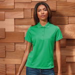 Premier Women's Coolchecker® Piqué Polo Premier Women's Coolchecker® Piqué Polo