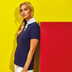 Asquith & Fox Women's Contrast Polo Asquith & Fox Women's Contrast Polo