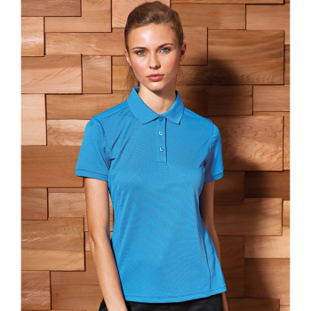 Premier Women's Coolchecker Plus Piqué Polo with CoolPlus® Premier Women's Coolchecker Plus Piqué Polo with CoolPlus®