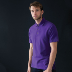 Henbury Classic Cotton Piqué Polo with Stand-up Collar