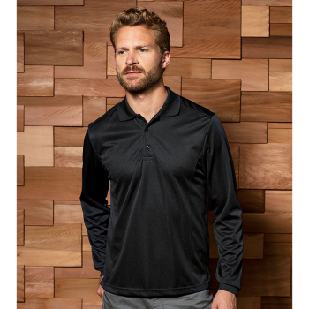 Premier Long Sleeve Coolchecker® Piqué Polo