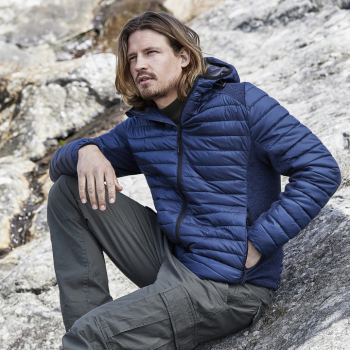 Tee Jays Men's Hooded Outdoor Crossover Jacket Tee Jays Men's Hooded Outdoor Crossover Jacket