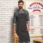 Premier Striped Bib Apron Premier Striped Bib Apron