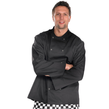 Click Long Sleeve Chef's Jacket