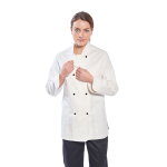 Portwest Rachel Ladies Long Sleeve Chefs Jacket Portwest Rachel Ladies Long Sleeve Chefs Jacket