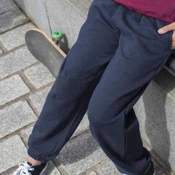 Manor Way Navy PE Cuffed Sweatpants Manor Way Navy PE Cuffed Sweatpants