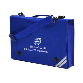 Manor Way Royal Book Bag with Strap Manor Way Royal Book Bag with Strap